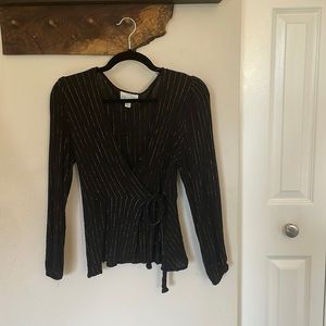 Francesca’s Wrap Around Blouse